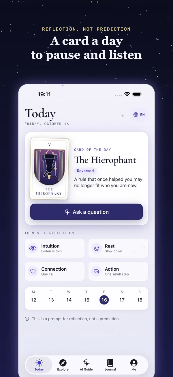 Today: the card of the day